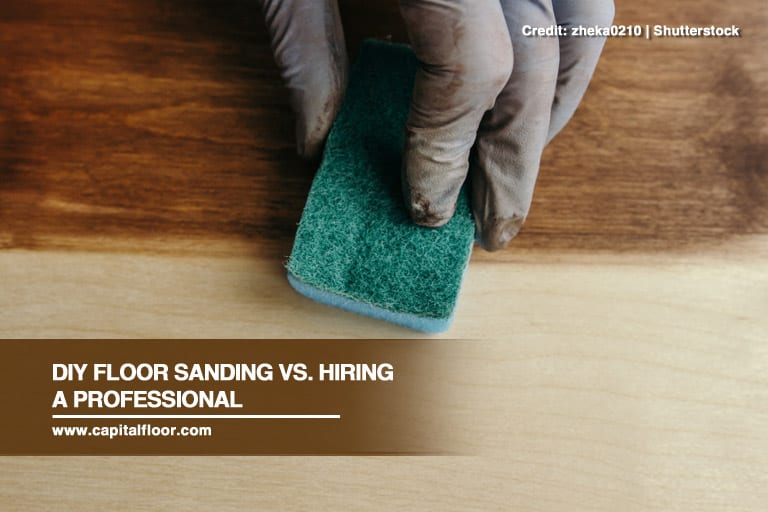 DIY Floor Sanding vs