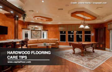 Hardwood Flooring Care Tips