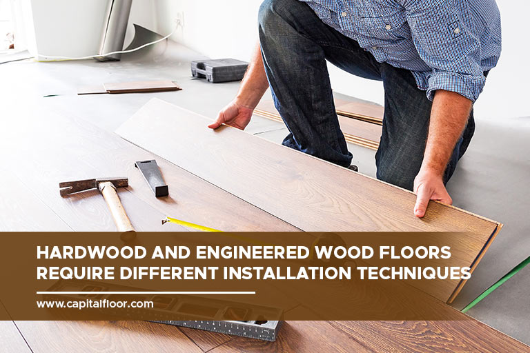 The Difference Between Hardwood Floor and Engineered Hardwood Floor